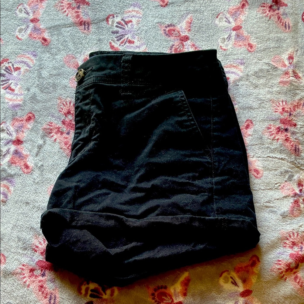 American Eagle Outfitters Black Jean Shorts